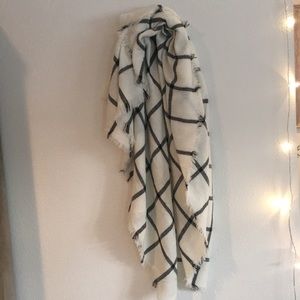 Soft and cozy blanket scarf